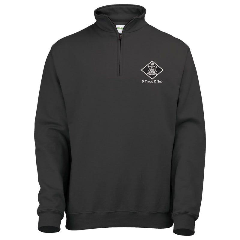 30 Battery (Rogers Company) Royal Artillery 1/4 Zip Sweatshirt