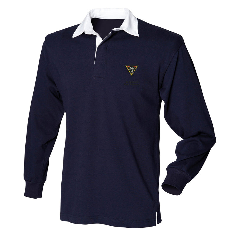 32 Regiment Royal Engineers Front Row Long Sleeve Rugby Shirt