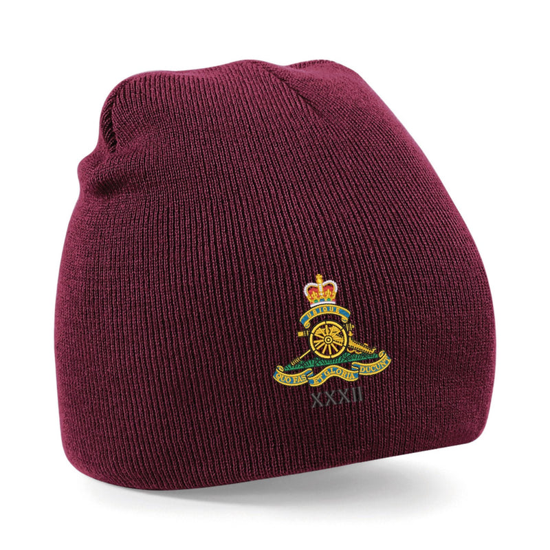 32nd Regiment Royal Artillery Beanie Hat