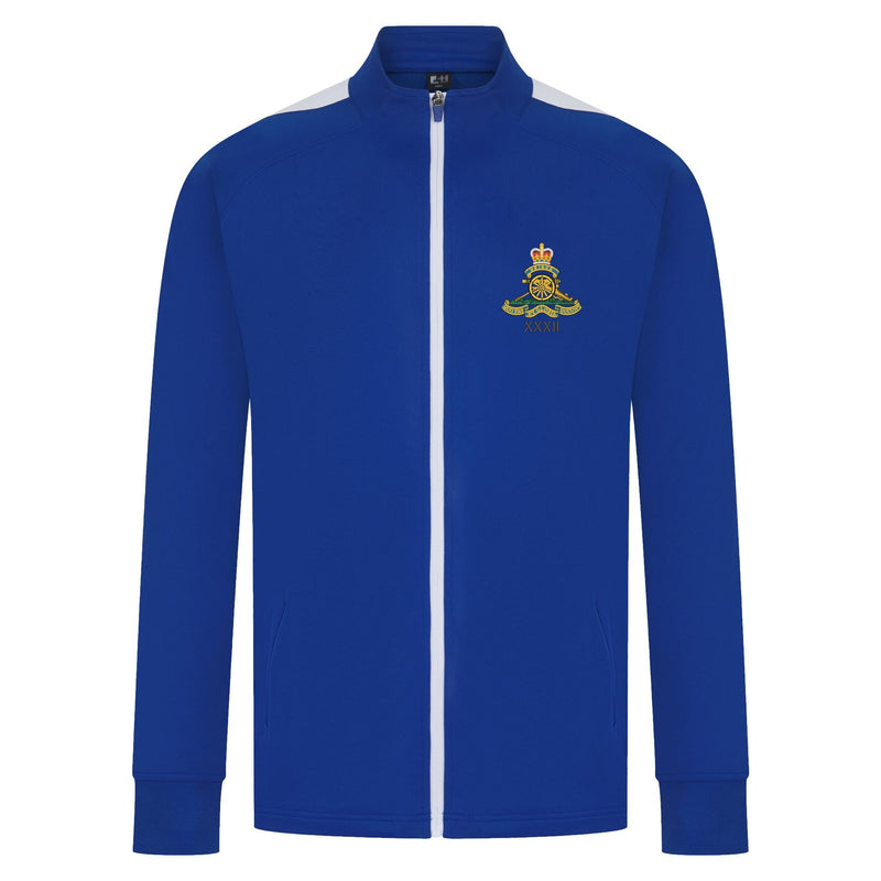 32nd Regiment Royal Artillery Knitted Tracksuit Top