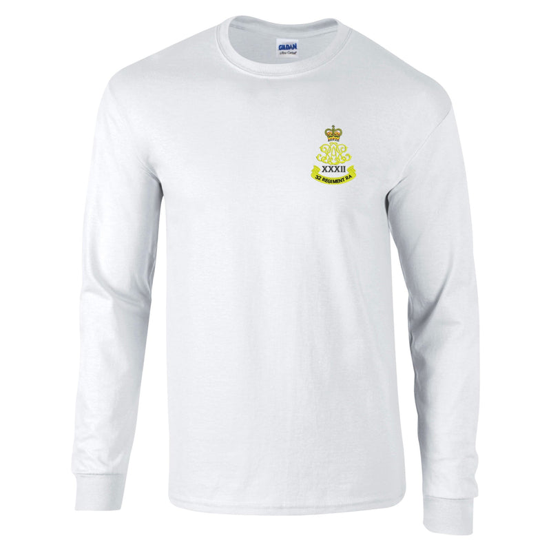 32nd Regiment Royal Artillery Long Sleeve T-Shirt
