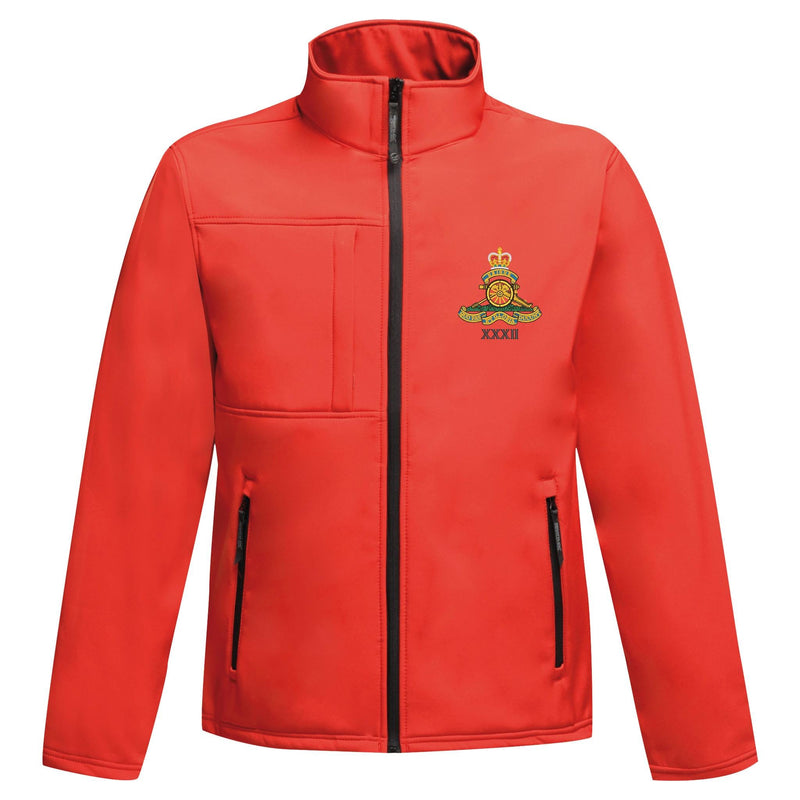 32nd Regiment Royal Artillery Regatta Softshell Jacket