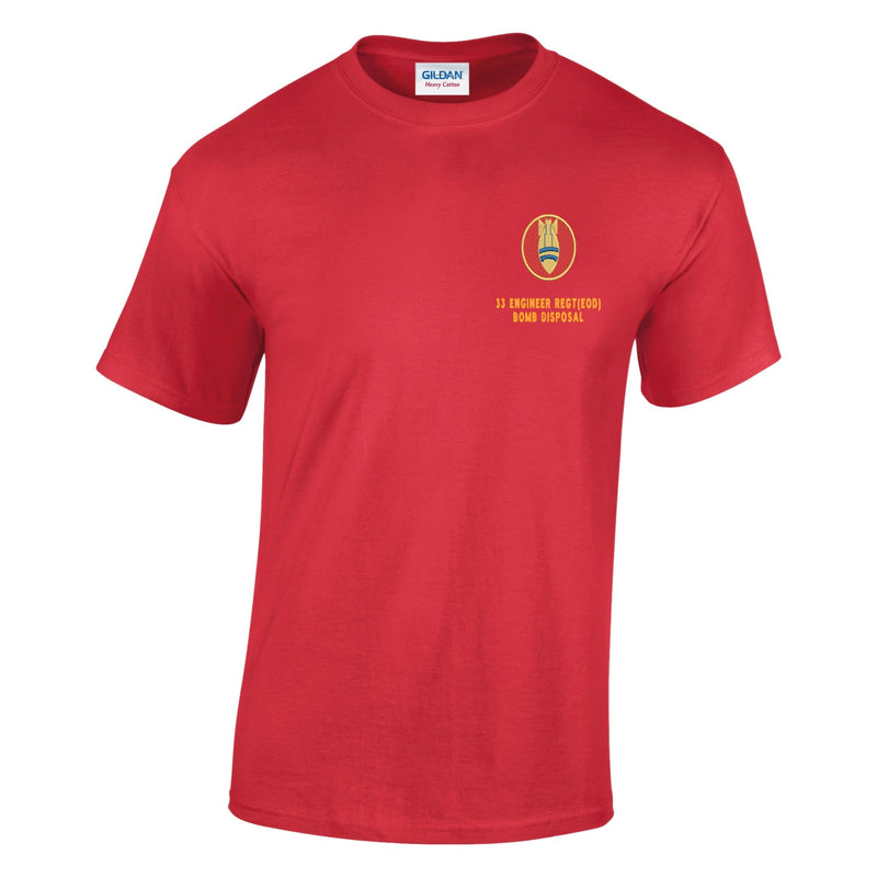 33 Engineers Bomb Disposal Cotton T-Shirt