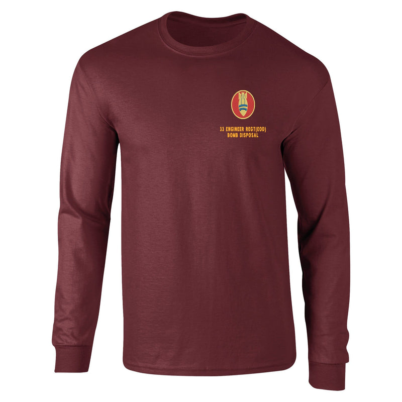 33 Engineers Bomb Disposal Long Sleeve T-Shirt