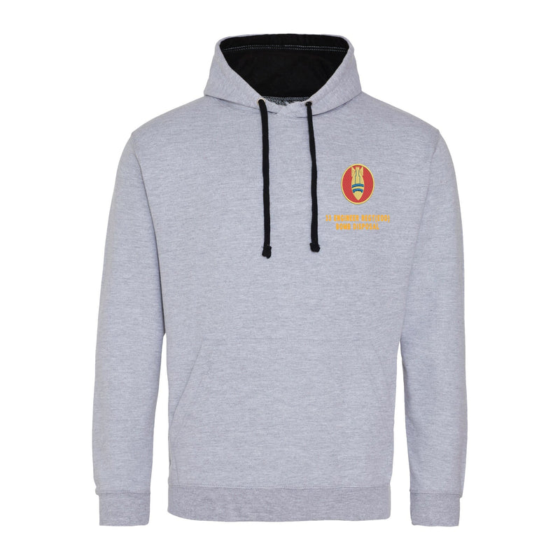 33 Engineers Bomb Disposal Varsity Contrast Hoodie