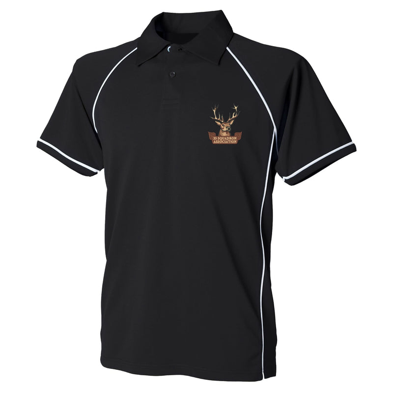 33 Squadron Association Performance Polo