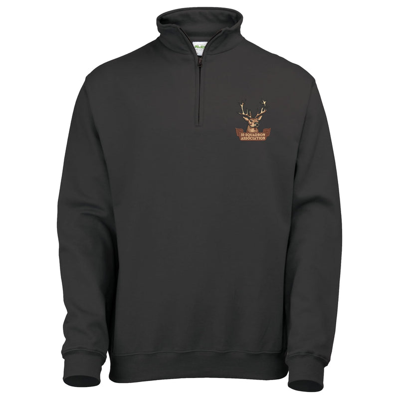33 Squadron Association Quarter Zip Sweatshirt