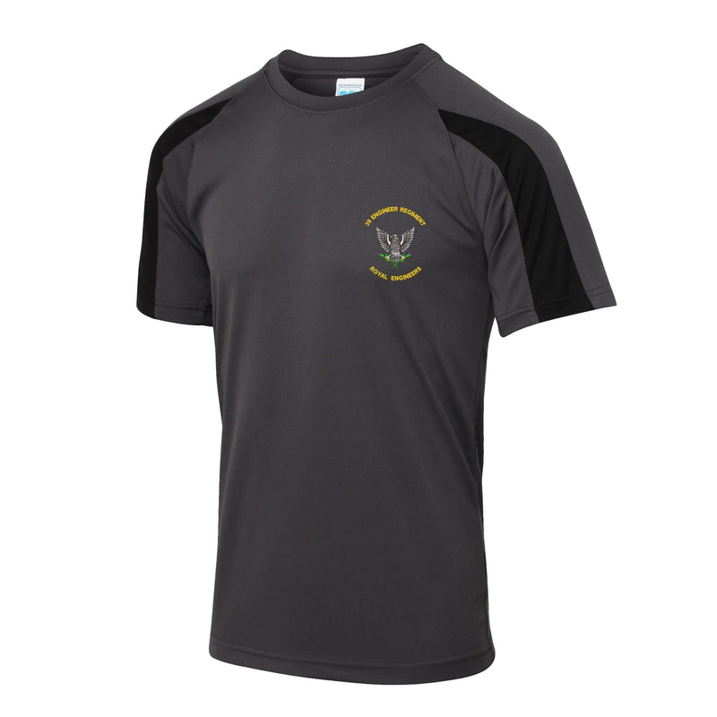 39 Engineer Regiment Contrast Polyester T-Shirt