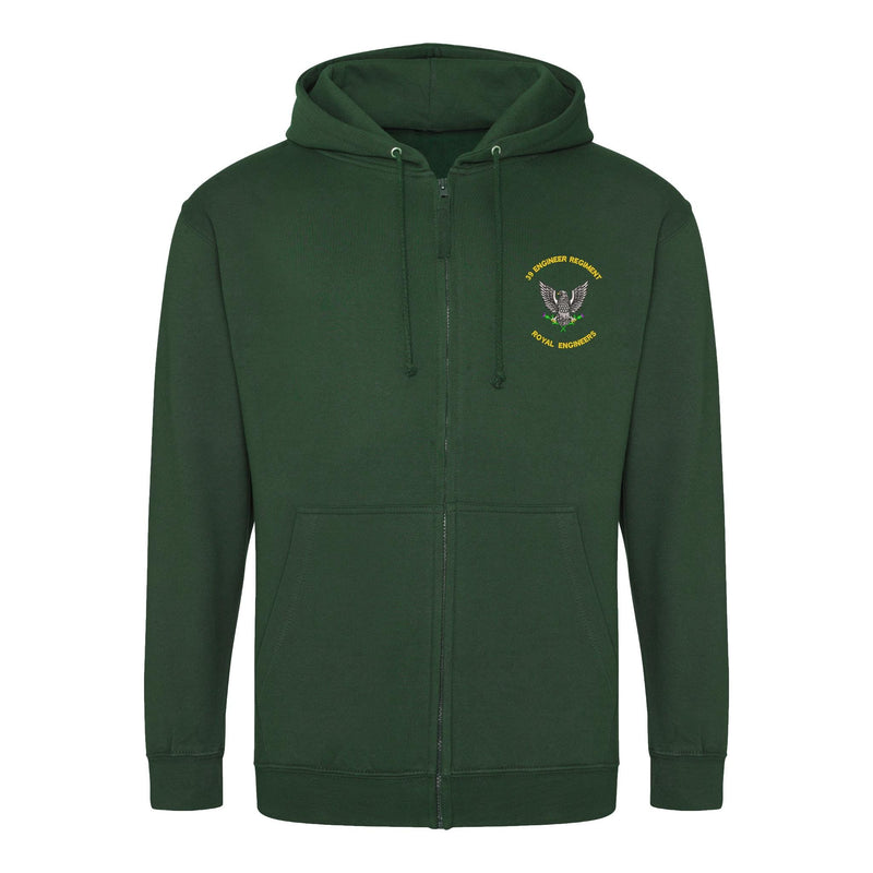 39 Engineer Regiment Zipped Hoodie