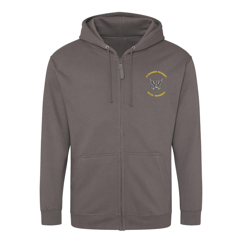 39 Engineer Regiment Zipped Hoodie