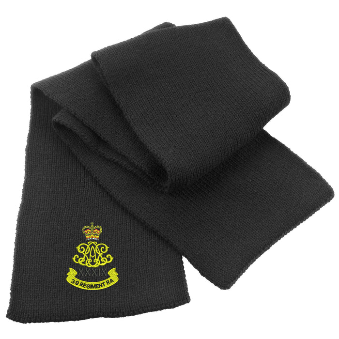 39th Regiment Royal Artillery Heavy Knit Scarf