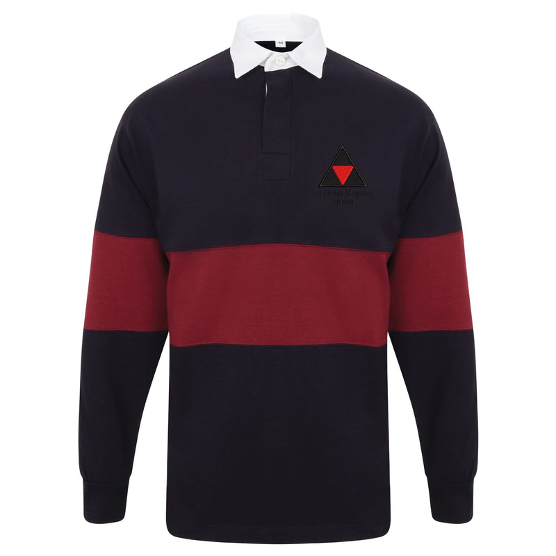 3rd (United Kingdom) Division Long Sleeve Panelled Rugby Shirt