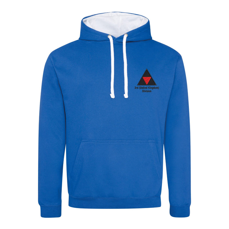3rd (United Kingdom) Division Varsity Contrast Hoodie