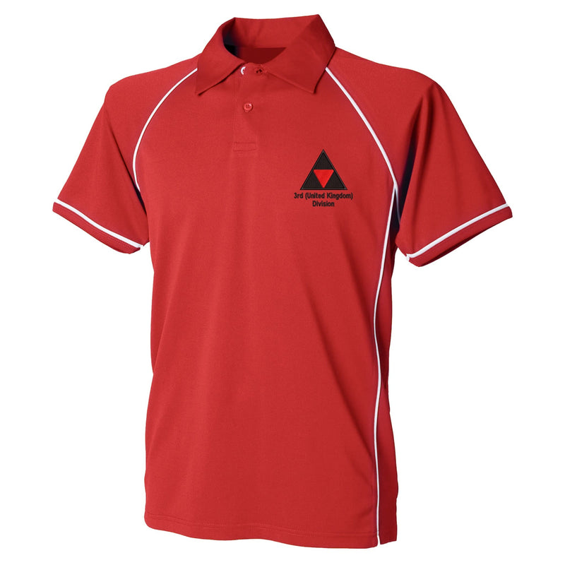 3rd (United Kingdom) Division Performance Polo