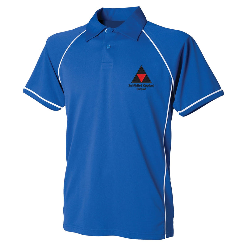3rd (United Kingdom) Division Performance Polo