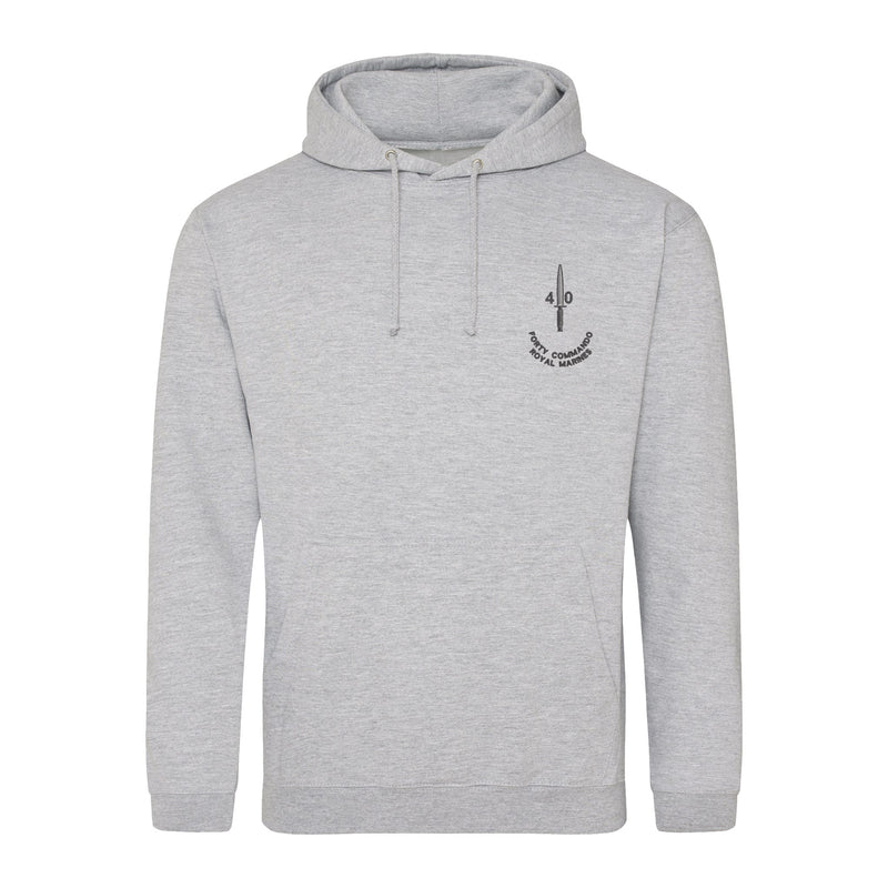 40 Commando Hoodie Heather Grey