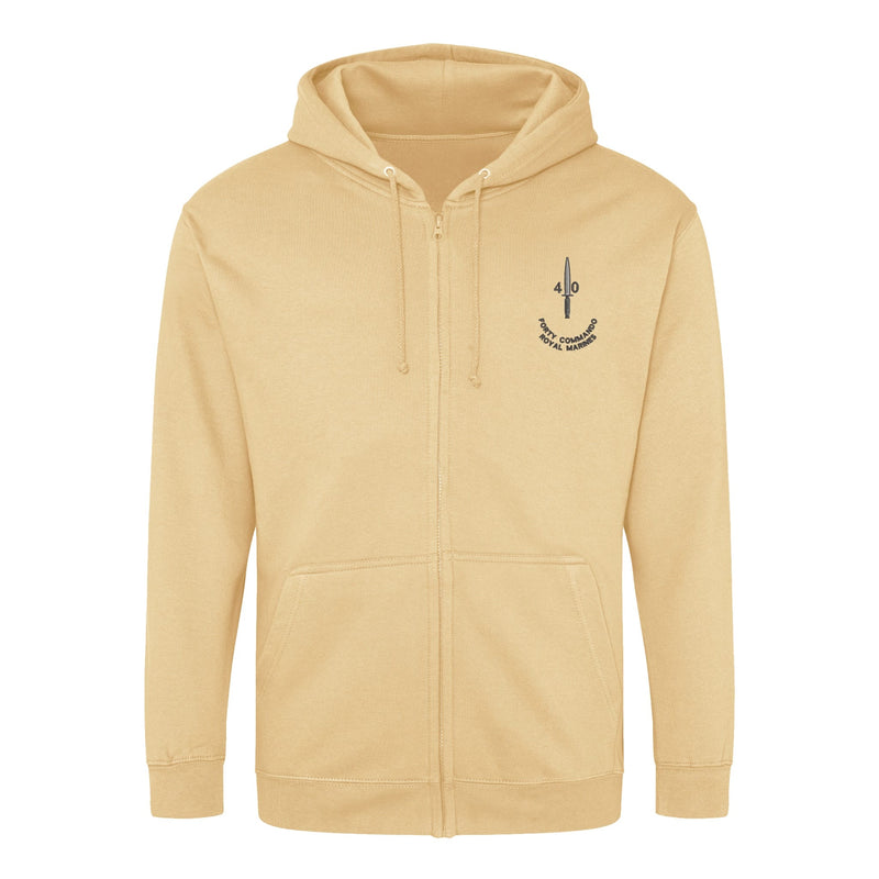 40 Commando Zipped Hoodie