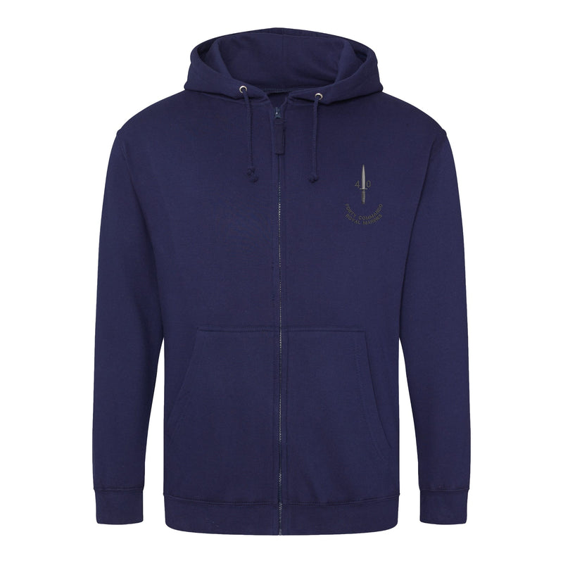 40 Commando Zipped Hoodie