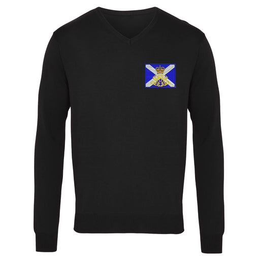 40th Regiment Royal Artillery The Lowland Gunners Arundel Sweater Black