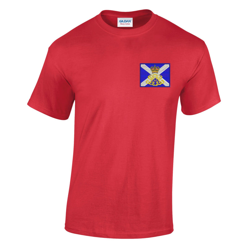 40th Regiment Royal Artillery - The Lowland Gunners Cotton T-Shirt