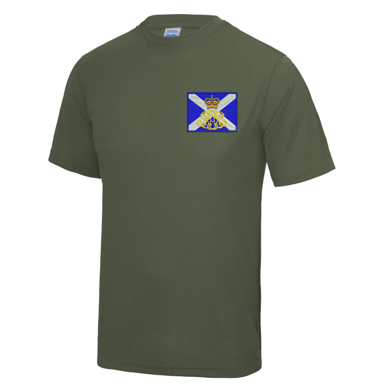 40th Regiment Royal Artillery - The Lowland Gunners Polyester T-Shirt
