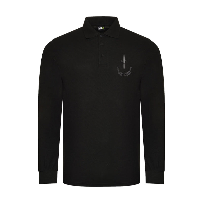 41 Commando Long Sleeve Polo Shirt