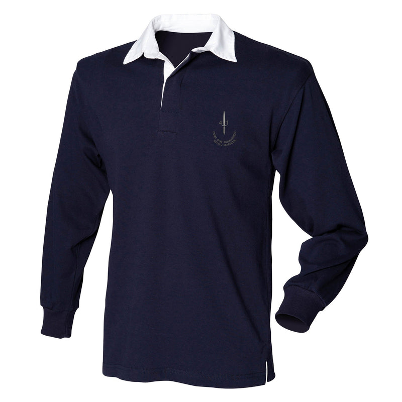 41 Commando Front Row Long Sleeve Rugby Shirt