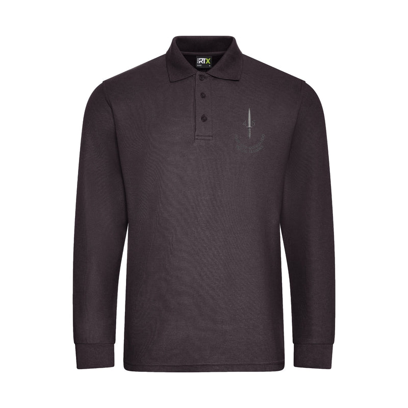 45 Commando Long Sleeve Polo Shirt