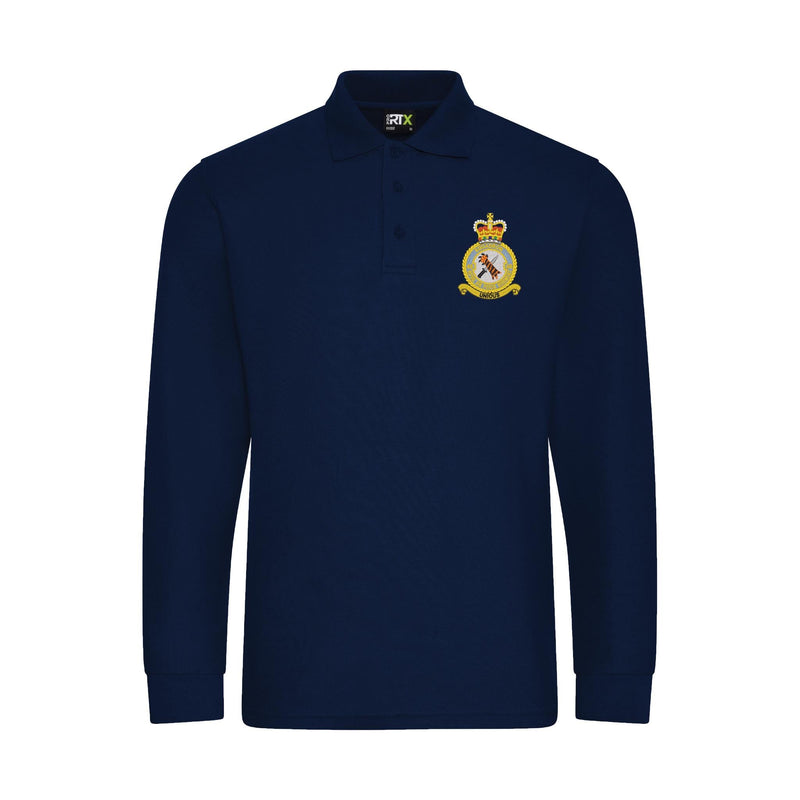48 Squadron RAF Regiment Long Sleeve Polo Shirt