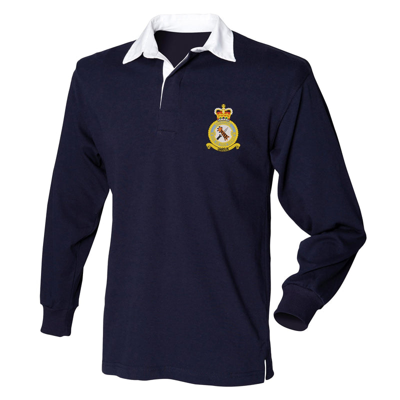 48 Squadron RAF Regiment Long Sleeve Rugby Shirt