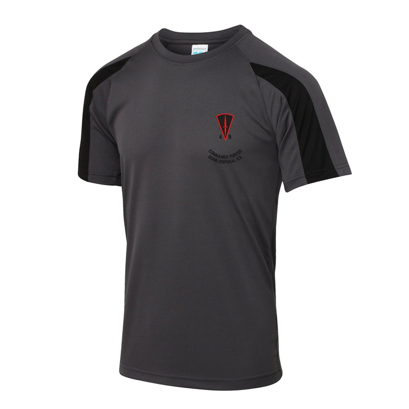 49 Bomb Disposal Contrast Polyester T-Shirt