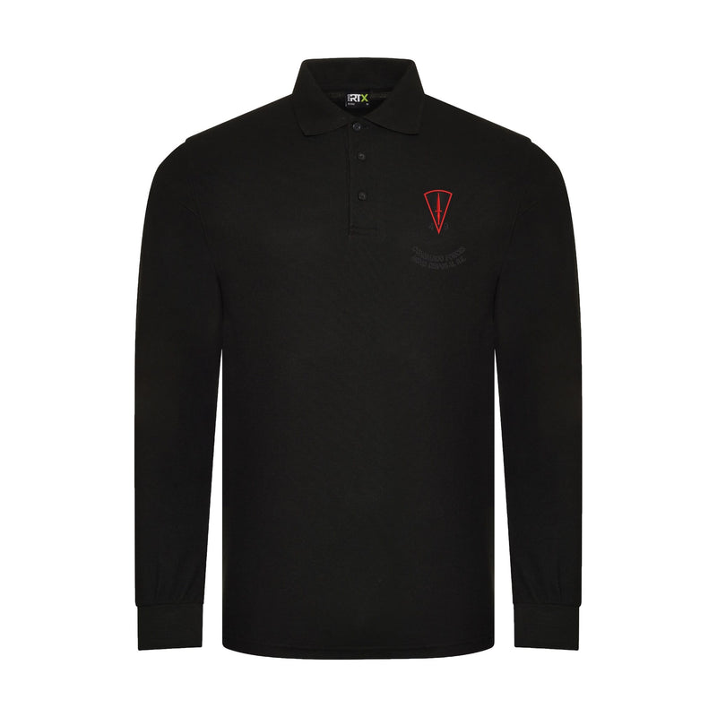49 Bomb Disposal Long Sleeve Polo Shirt