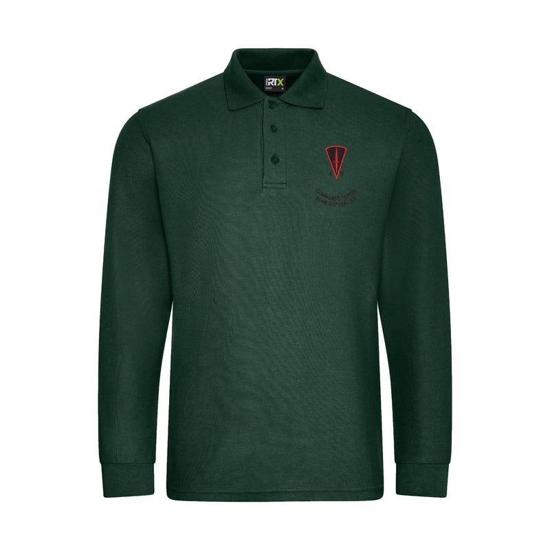 49 Bomb Disposal Long Sleeve Polo Shirt