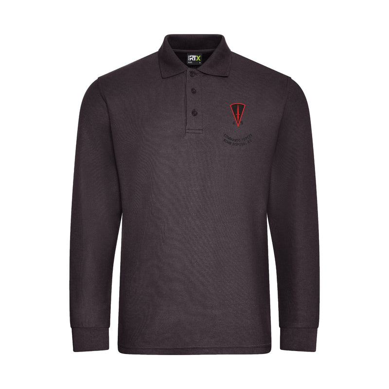 49 Bomb Disposal Long Sleeve Polo Shirt