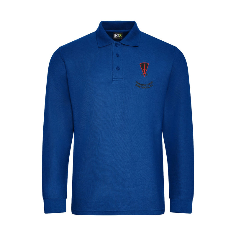 49 Bomb Disposal Long Sleeve Polo Shirt