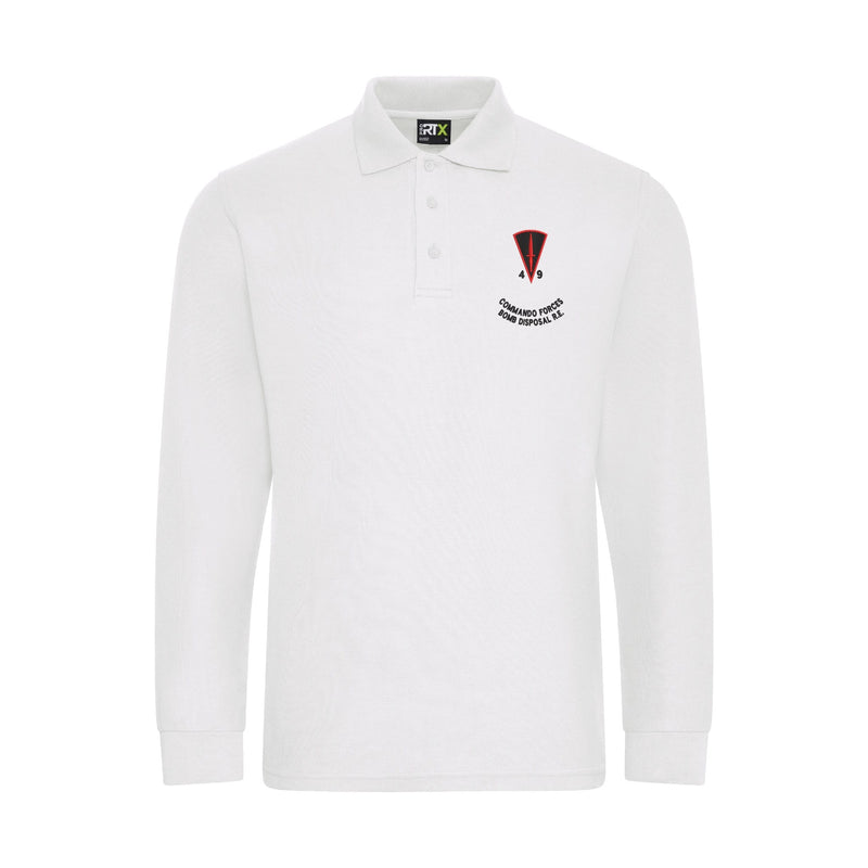 49 Bomb Disposal Long Sleeve Polo Shirt