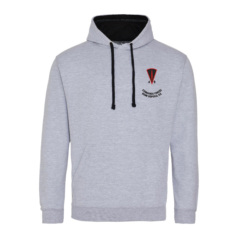 49 Bomb Disposal Varsity Contrast Hoodie