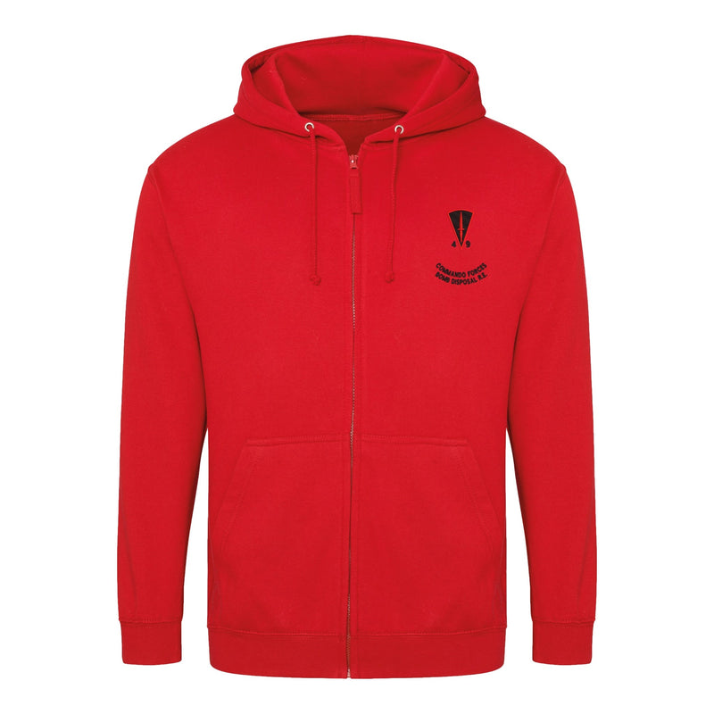 49 Bomb Disposal Zipped Hoodie