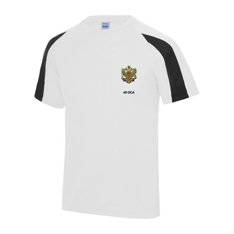 49 (Inkerman) Battery Royal Artillery Contrast Polyester T-Shirt