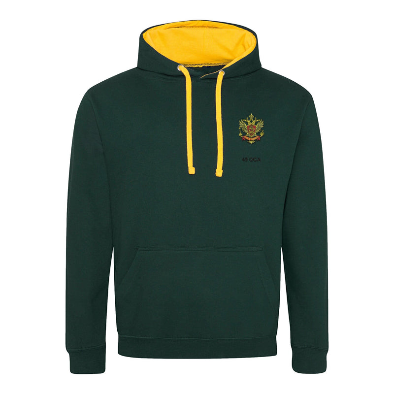 49 (Inkerman) Battery Royal Artillery Varsity Contrast Hoodie