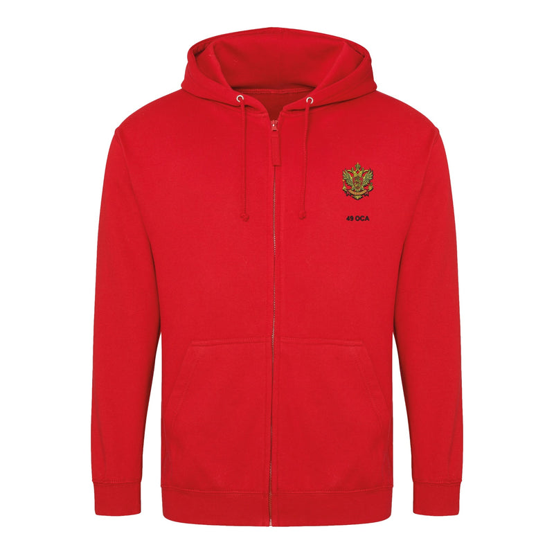 49 (Inkerman) Battery Royal Artillery Zipped Hoodie