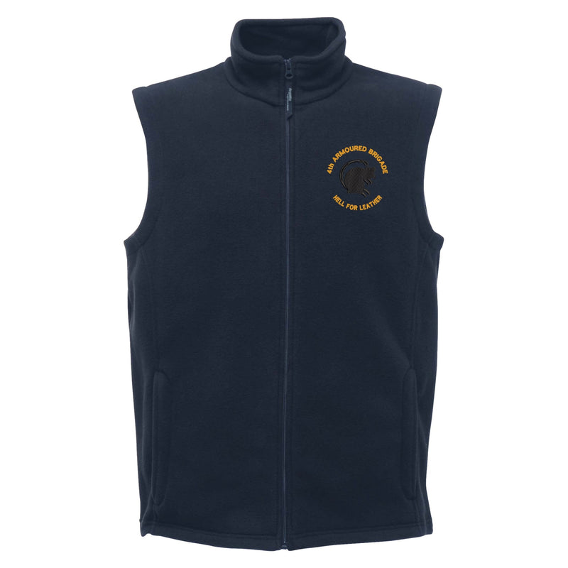 4th Armoured Brigade Regatta Fleece Bodywarmer