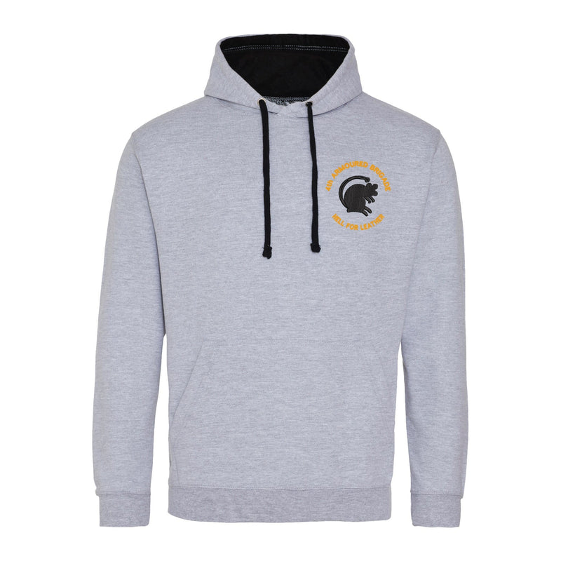 4th Armoured Brigade Varsity Contrast Hoodie