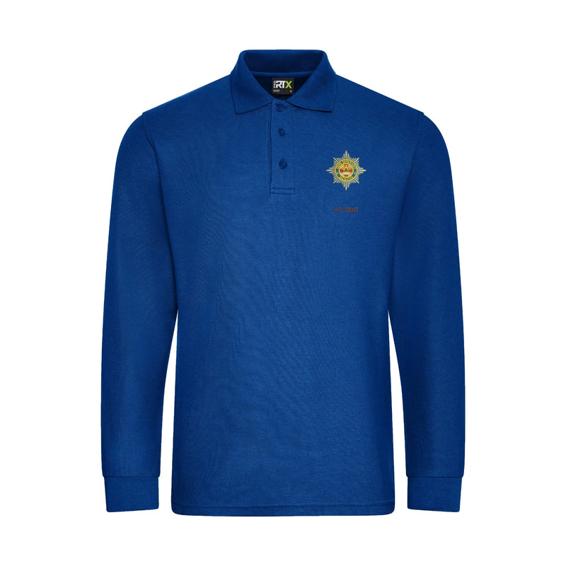 4th/7th Royal Dragoon Guards Long Sleeve Polo Shirt
