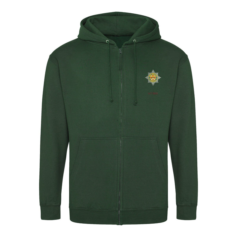 4th/7th Royal Dragoon Guards Zipped Hoodie