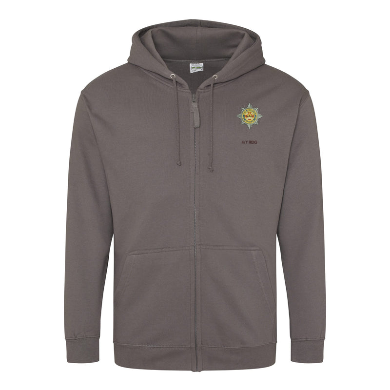 4th/7th Royal Dragoon Guards Zipped Hoodie