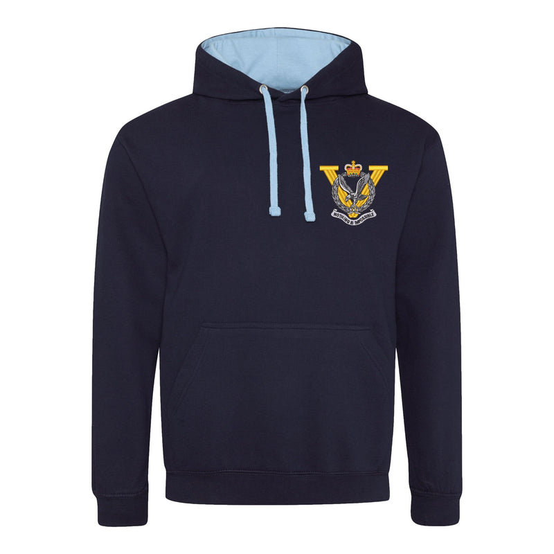 5 Regiment Army Air Corps Varsity Contrast Hoodie