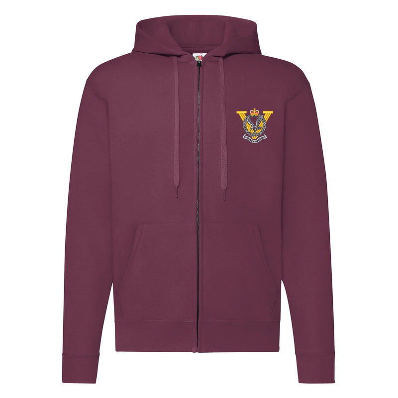 5 Regiment Army Air Corps Zipped Hoodie