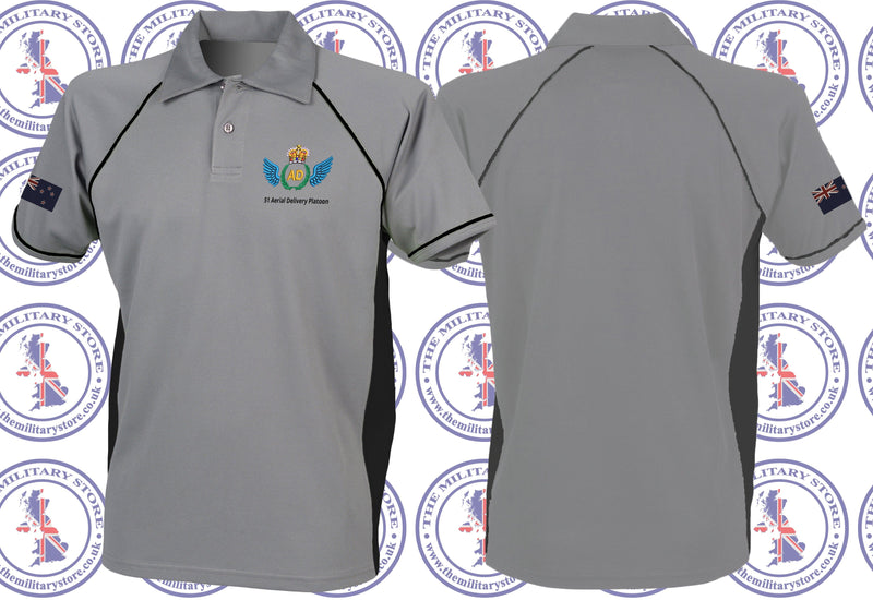51 Aerial Delivery Platoon Performance Polo (Inc. Sleeve Emb.)