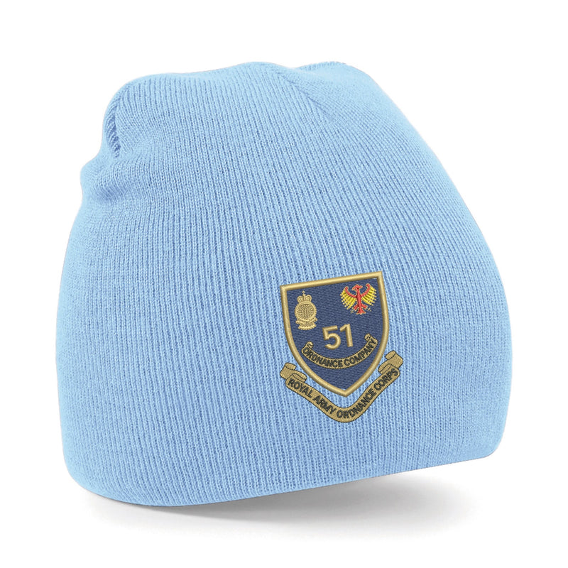 51 Ordnance Company - Royal Army Ordnance Corps Beanie Hat